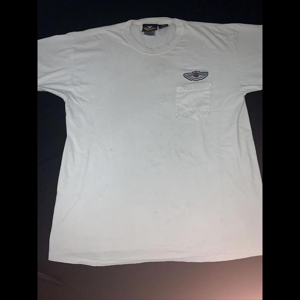 Genuine Harley Davidson 100th Anniversary SS White T-Shirt Large